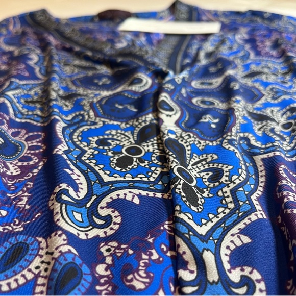 HALE BOB - V-Neck Long-Sleeve Dress - Colbalt - Women’s XL - Picture 11 of 13